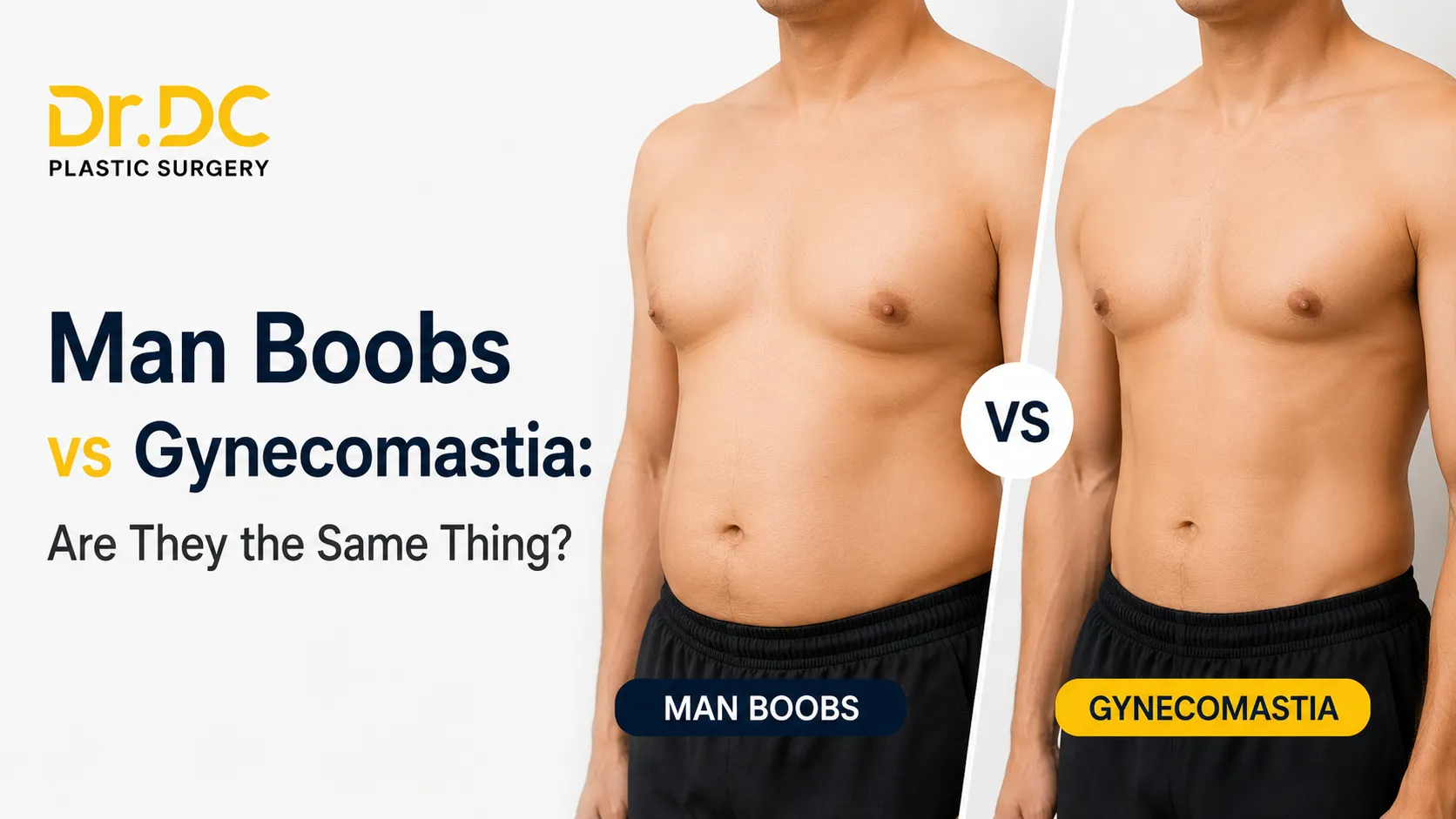 Man Boobs vs Gynecomastia Are They the Same Thing