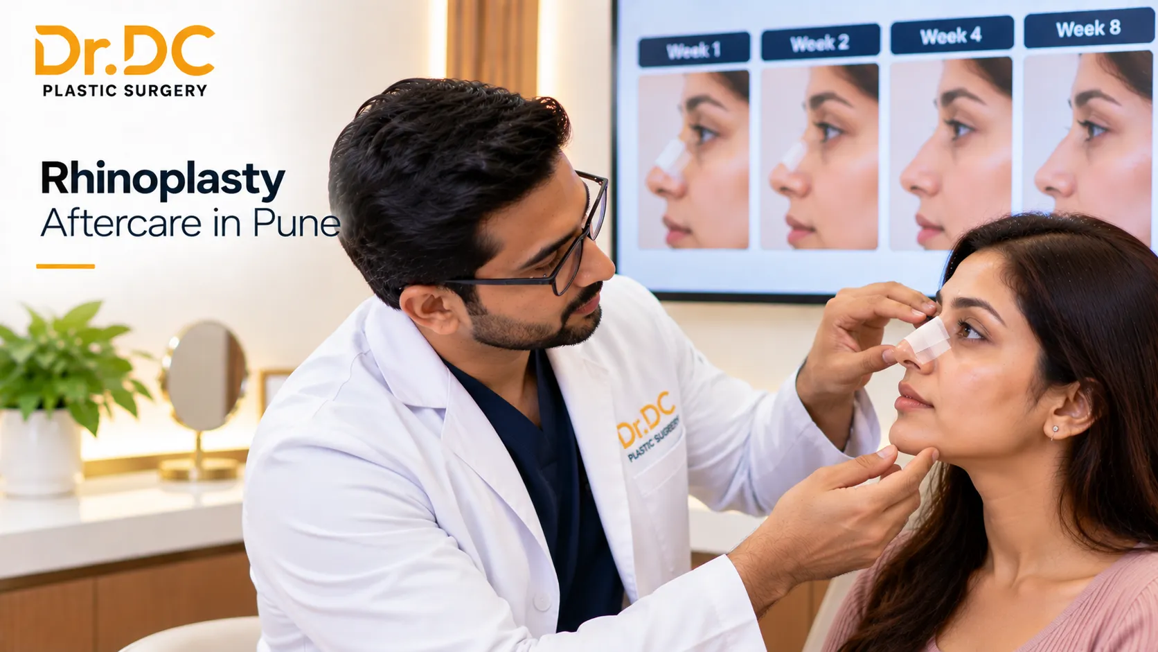 Rhinoplasty Aftercare in Pune Dos, Don'ts, and What to Expect Each Week