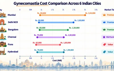 Gynecomastia Surgery Cost in India: City-by-City Comparison